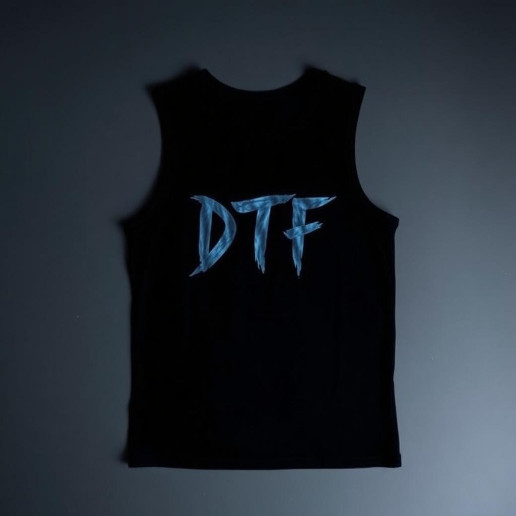 Custom printed tank top